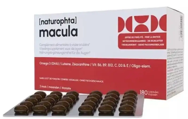 Naturophta Macula 180 capsules