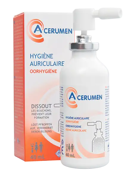 Gilbert Acerumen Hygiène Auriculaire Spray 40 ml
