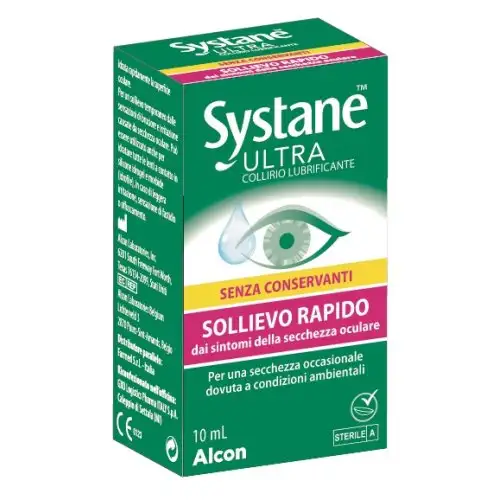 Systane ULTRA Senza Conservanti Gocce Lubrificanti 10ml