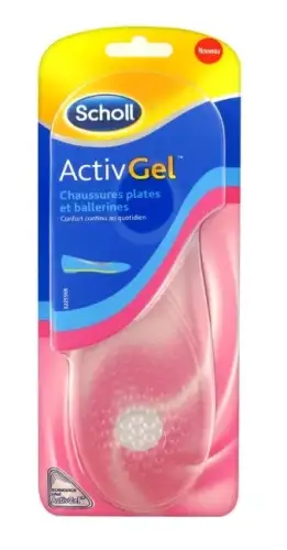 SCHOLL ActivGel Semelles Chaussures Plates et Ballerines
