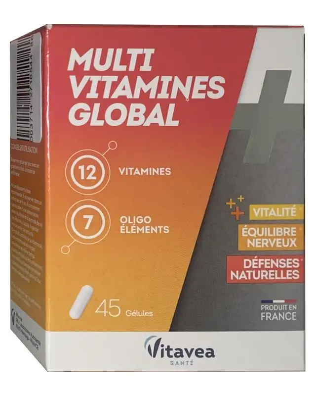 Multi vitamines global - 45 gélules