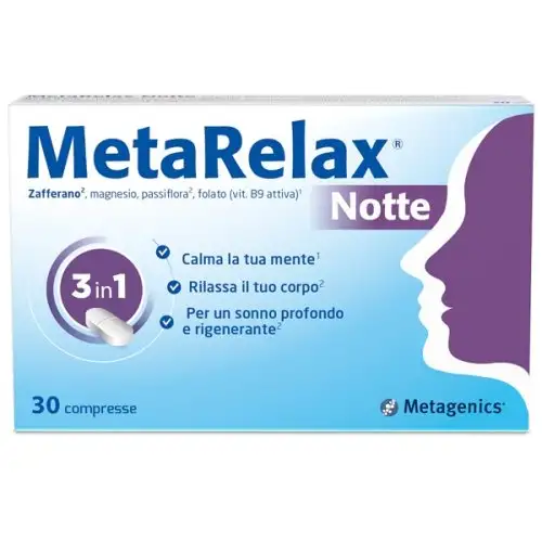 MetaRelax Notte 30 Compresse