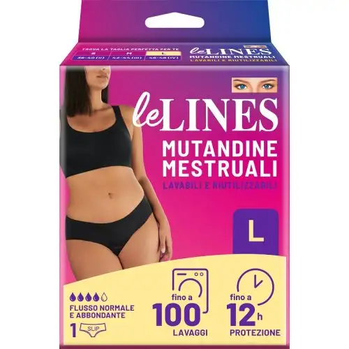 Le LINES Mutandina Assorbente Tg.L