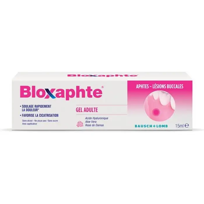 Bloxaphte gel adulte 15 ml