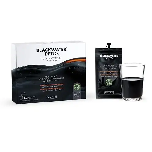 BLACKWATER DETOX Zuccari 10 Bustine