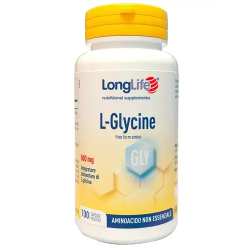 L-Glycine 500mg LongLife 100 Capsule