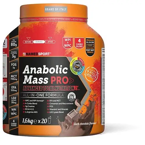 Anabolic Mass PRO Dark Chocolate Named Sport 1600g