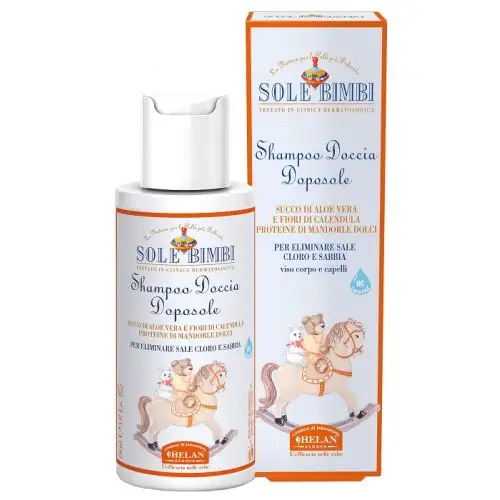 Shampoo Doccia Doposole Sole Bimbi Helan 150ml