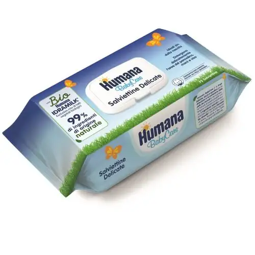 Salviettine Delicate Humana BabyCare 72 Pezzi