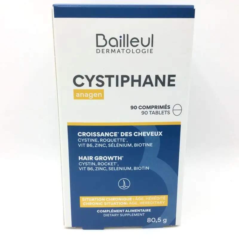 Cystiphane anagen croissance des cheveux