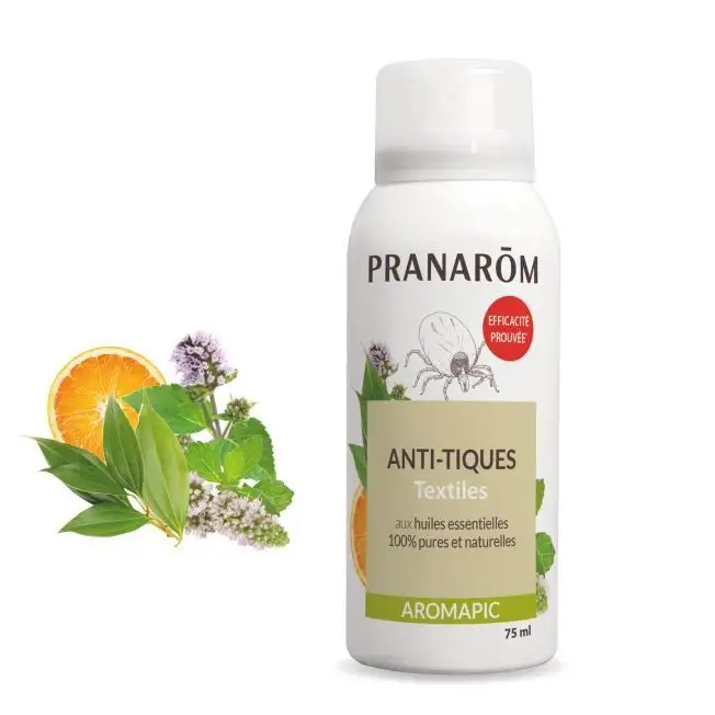 Pranarom Aromapic Anti-Tiques Textiles 75ml