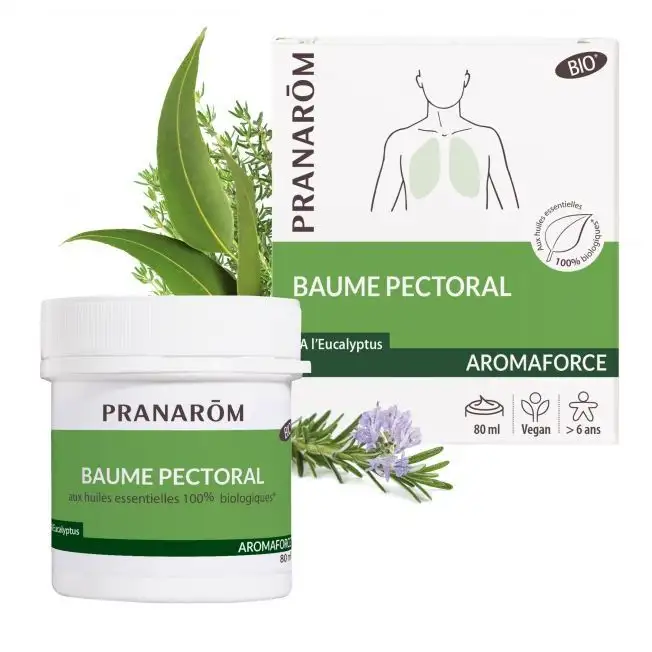Pranarom Baume pectoral 80 ml