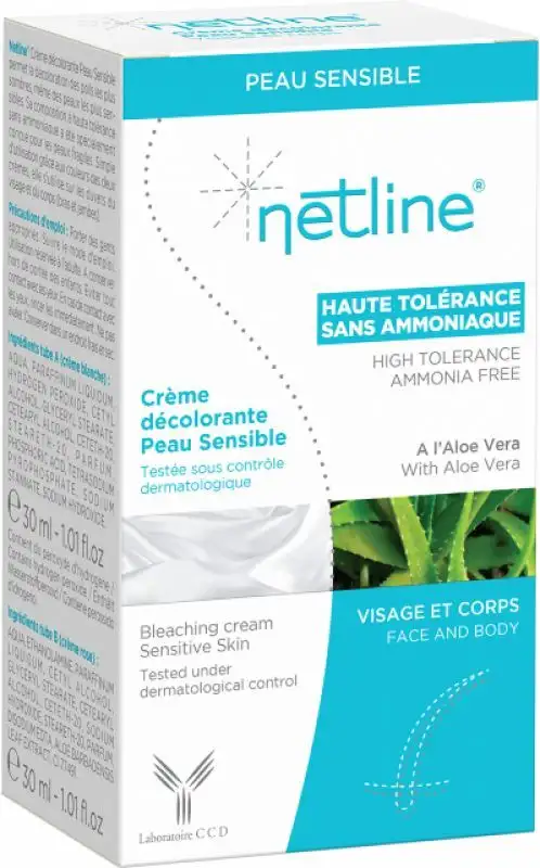 Crème Décolorante Peau Sensible