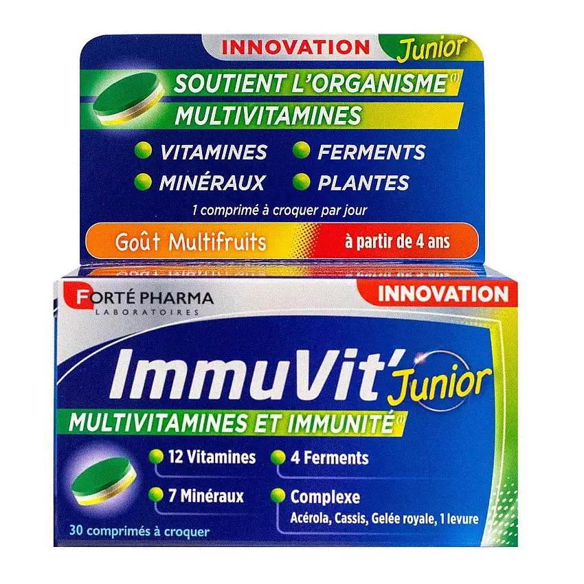 Immuvit'4G Junior Comprimés 30