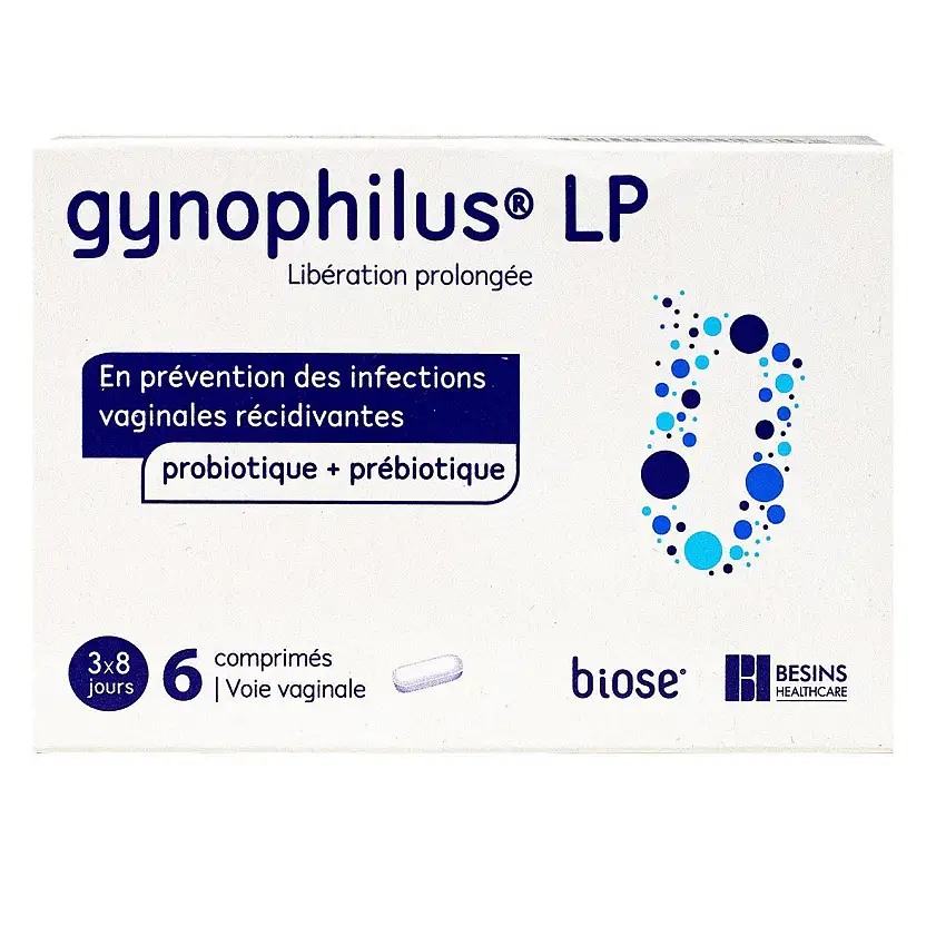 Gynophilus LP Comprimés Vaginal B/6