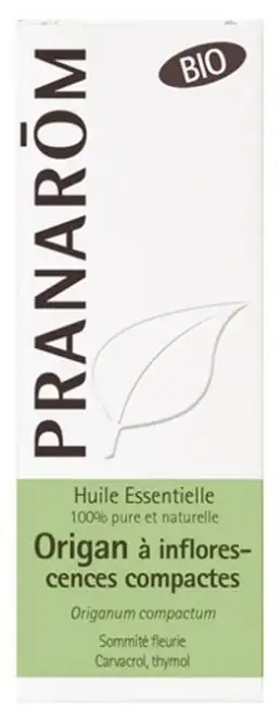 Pranarom Origan à inflorescences compactes Bio 10 ml