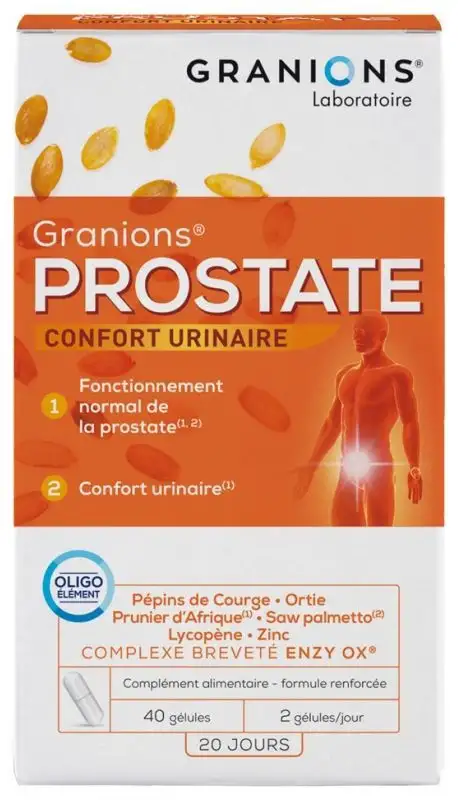 Granions prostate 40 gélule