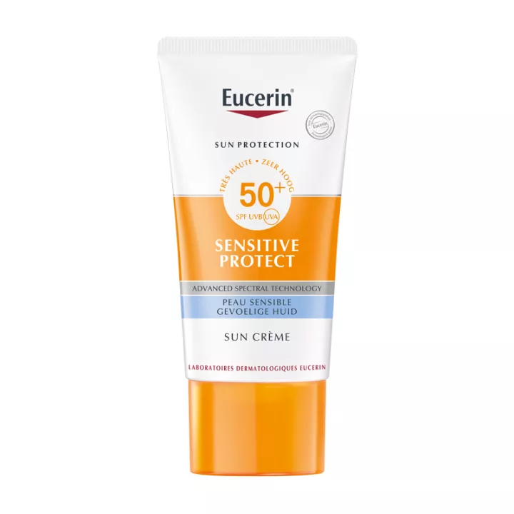 Eucerin Sun Sensitive Protect Crème 50+ Peau Sensible 50 ml
