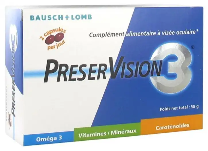 PRESERVISION 3 CAPS 60