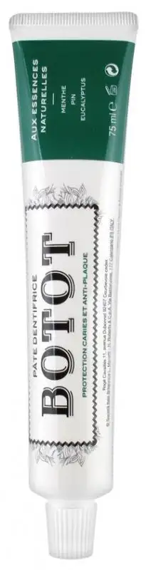 Botot pâte dentifrice menthe pin eucalyptus 75 ml