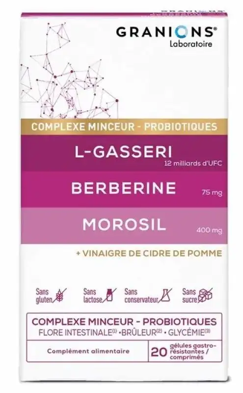 Complexe Minceur Probiotiques 20 Comprimés + 20 Gélules