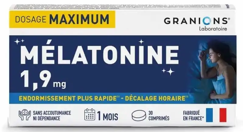 Melatonine 1,9Mg 30 comprimés