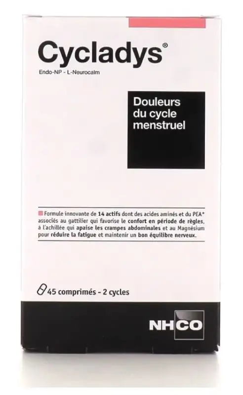 Cycladys Douleurs Du Cycle Menstruel 45 Comprimés