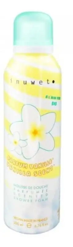 Mousse de Douche Parfumée & Colorée Vanille 200 ml
