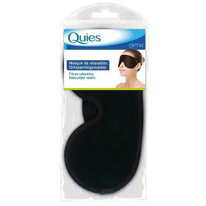 Quies Masque de Relaxation - Masque occultant pour les yeux
