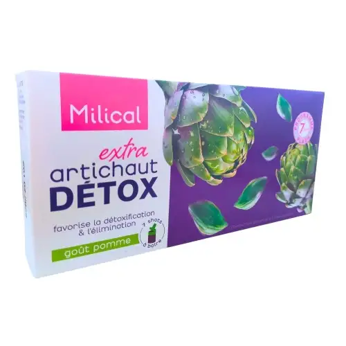 Milical - Extra Détox Artichaut – 7 doses de 10ml