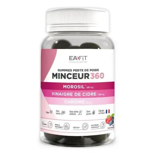 EAFIT 40 Gummies Minceur 360 Perte de poids - goût fruits rouges