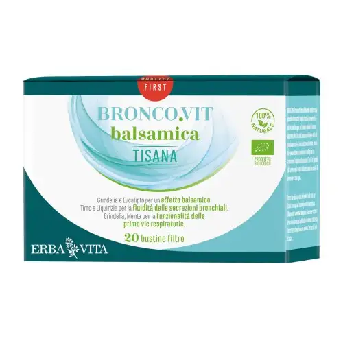 Broncovit Tisane Balsamique Erba Vita 12 Sachets