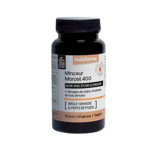 Nat & Form - Minceur Morosil 400 - 60 gélules