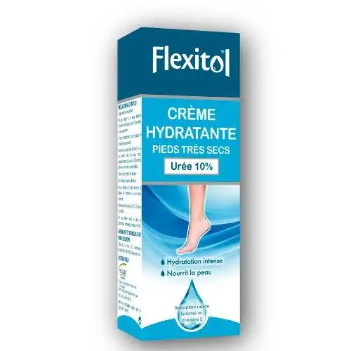 FLEXITOL - Crème Hydratante Pieds Très Secs - Urée 10% - Tube 85g