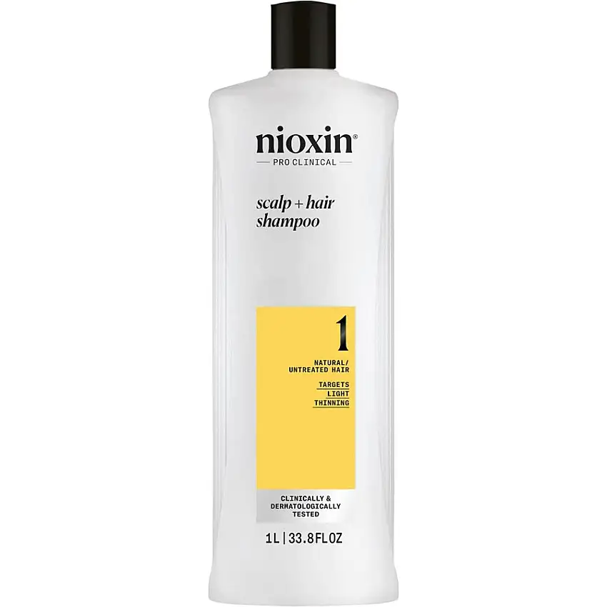 Nioxin Cheveux naturels qui s'affinent discrètementTissage naturel avancé des cheveux