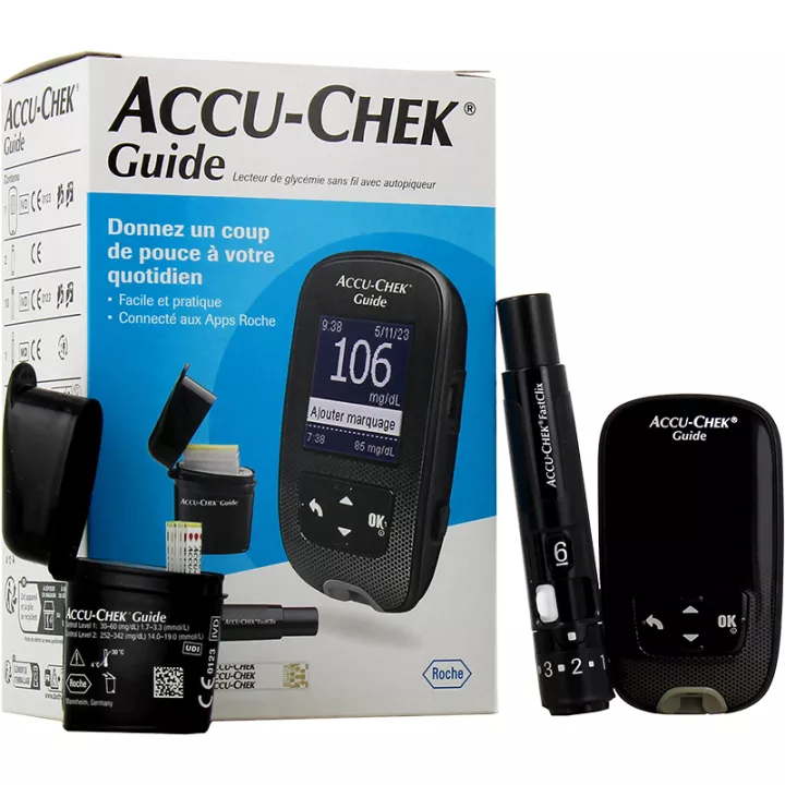 Accu-Chek Guide Lecteur de Glycémie Sans Fil