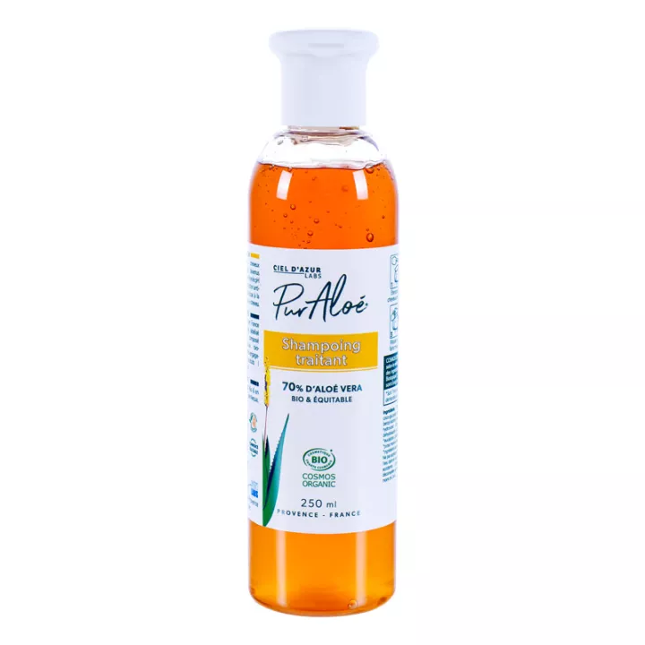 PurAloe shampooing traitant aloe vera 70% 250 ml