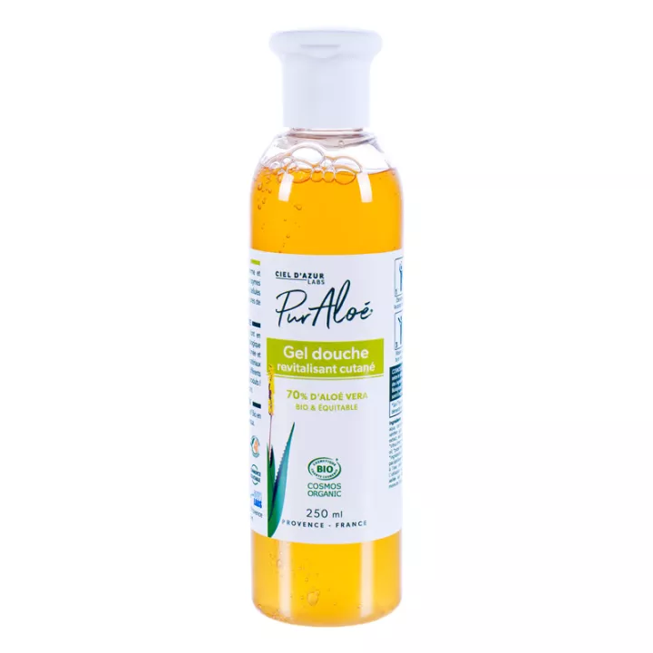 PurAloe gel douche aloe vera 70% ss sulfate 250 ml