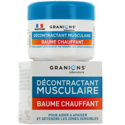 GRANIONS - Décontractant Musculaire Baume Chauffant - 27.5 ml