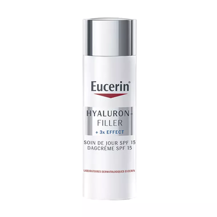 Eucerin Hyaluron-Filler +3x Effect Soin de Jour Peau Normale Mixte Spf 15