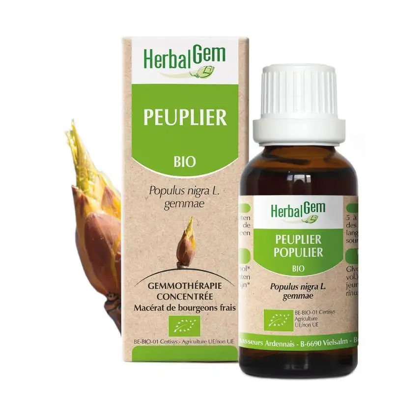 Herbalgem Concentré de Bourgeon Peuplier Bio - 30ml