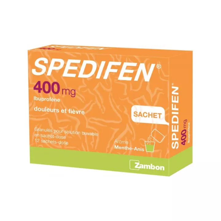 Spedifen 400 mg Ibuprofène 12 sachets