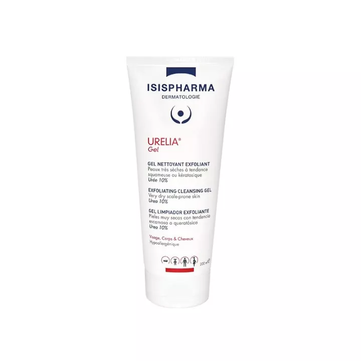 Isispharma Urelia Gel Nettoyant Exfoliant 200 ml
