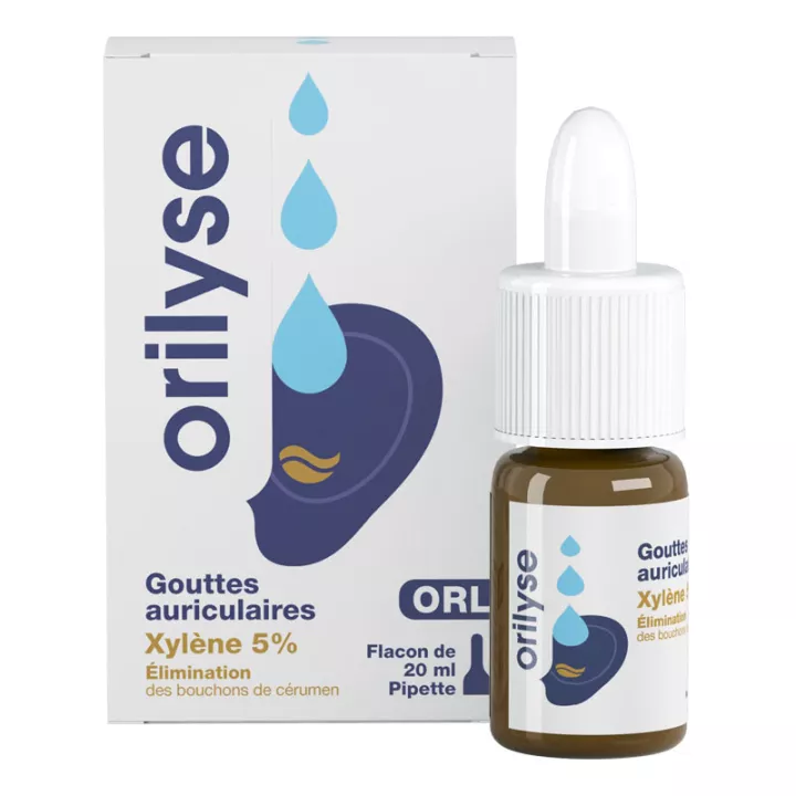 Orilyse Solution Auriculaire Flacon Compte Goutte 20 ml