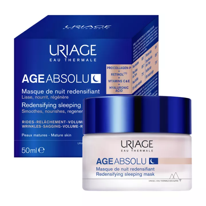 Uriage Age Absolu Masque de Nuit Redensifiant 50 ml