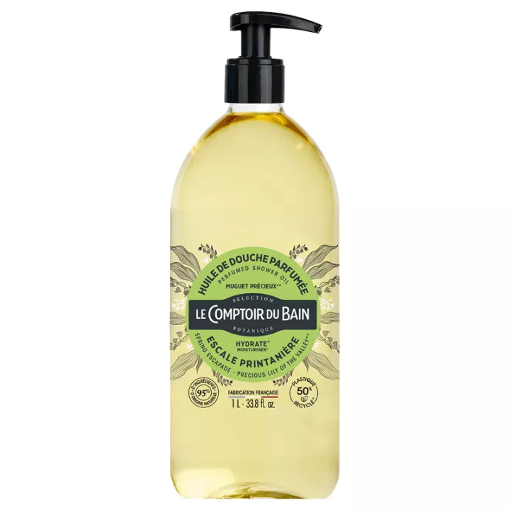 Le Comptoir du Bain Huile de Douche Parfumée Escale Printanière
