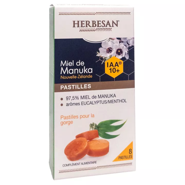 Herbesan Pastilles Miel Manuka IAA 10+ 22g