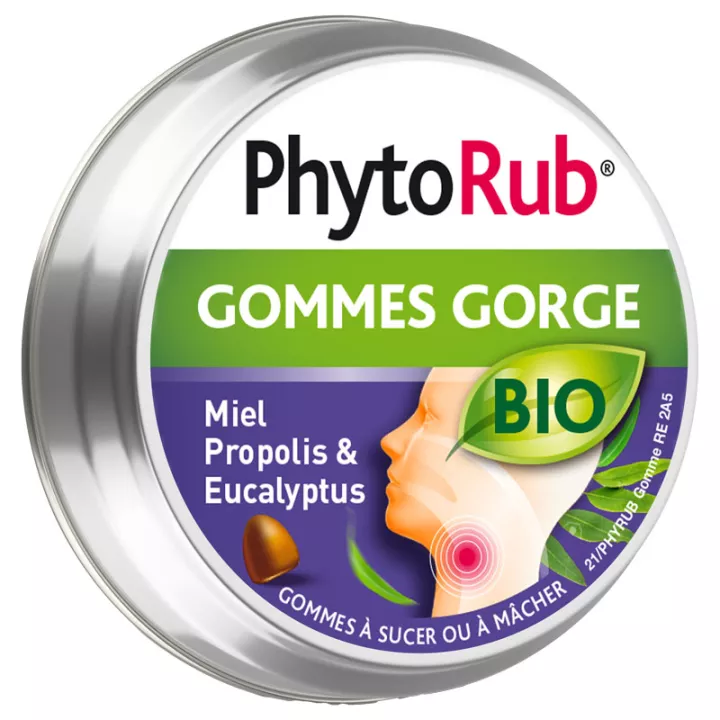 Phytorub Gommes Gorge Bio 45 gommes