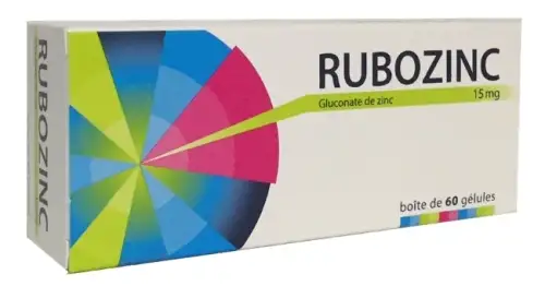 RUBOZINC 15 mg (60 gelules)