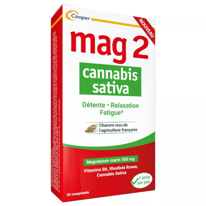 Mag 2 Cannabis Sativa 30 Comprimés*
